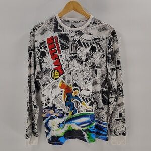 Original Gravity Medium Master Comic Graphic Long Sleeve T-Shirt
